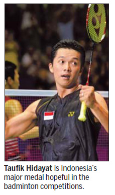 Ebbing Indonesia plays down chances of gold in badminton