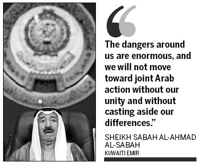Arab summit struggles to heal rifts