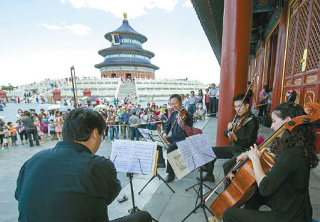 US orchestra returns for China tour