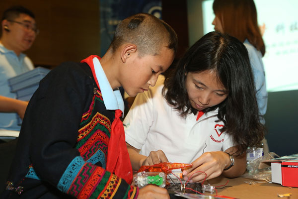 Rural students attend science summer camp