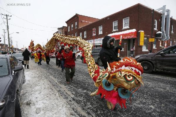 Ottawa's Chinatown celebrates Lunar New Year with Lion Dance parade