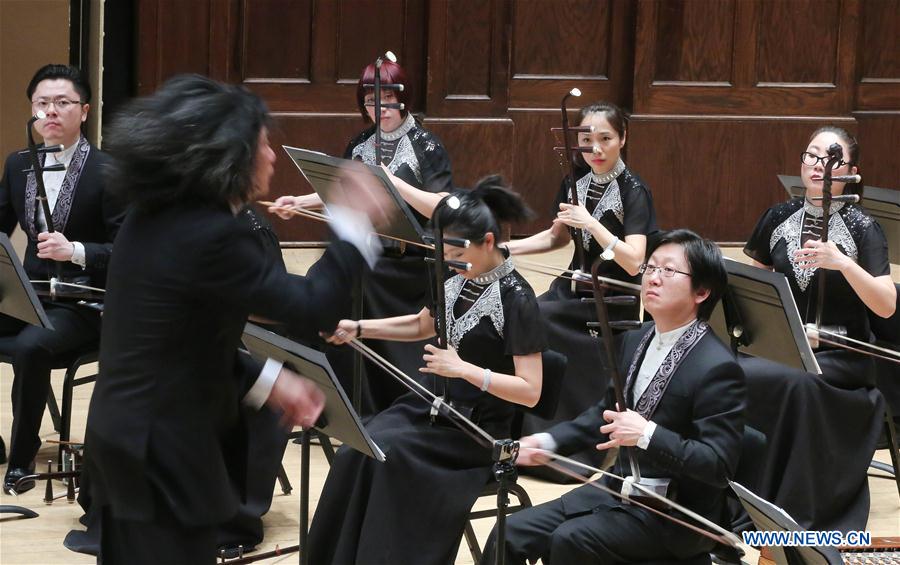 China Radio Nationalities Orchestra holds concert in Detroit, US