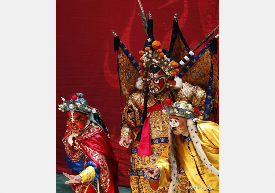 Chinese opera staged in London to mark China-Britain diplomatic ties