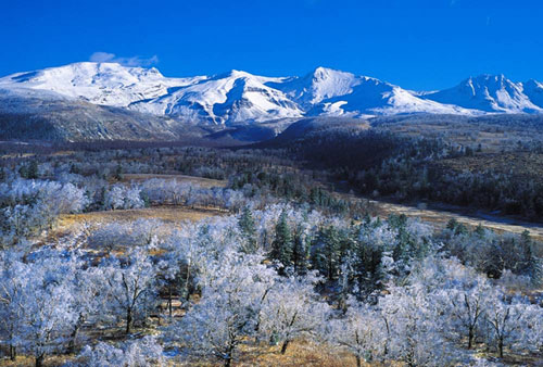 冬日长白山