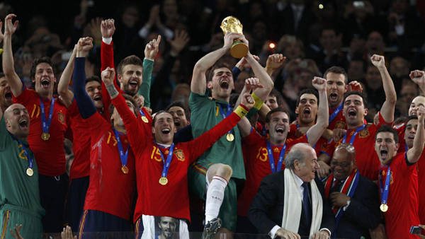 西班牙加时绝杀荷兰 加冕第八支冠军队