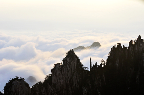 雨后黄山 “五·一”别样美