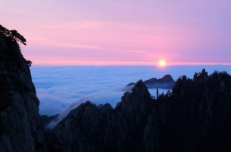 雨后黄山 “五·一”别样美