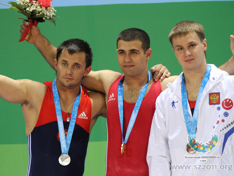 【举重】金牌速递：男77公斤级亚美尼亚摘金