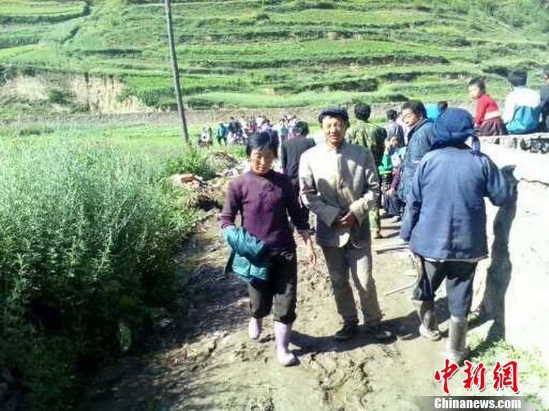 直击甘肃岷县梅川地震现场