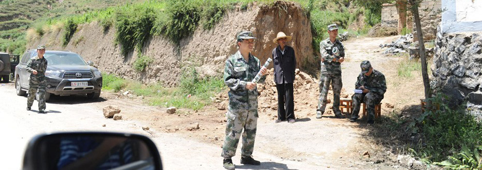 直击甘肃岷县梅川地震现场