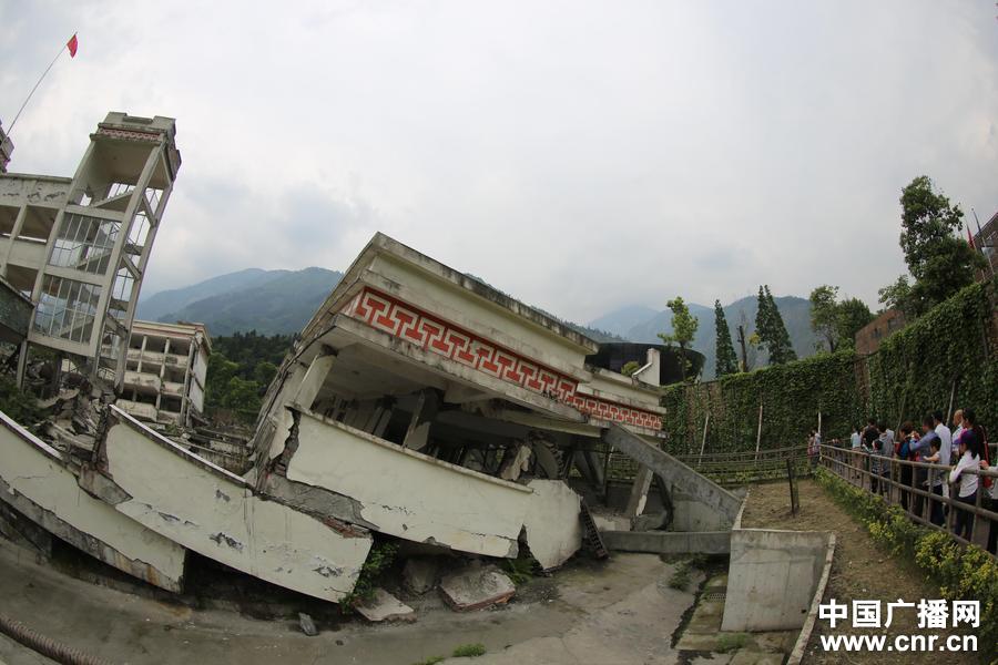 四川汶川地震5周年：映秀五一迎来旅游高峰