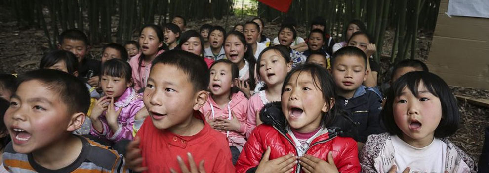 中国日报聚焦芦山地震之 学生篇