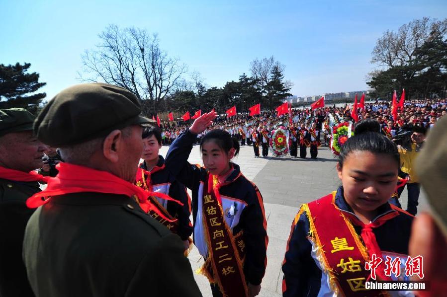 沈阳举行“缅怀革命先烈弘扬民族精神”活动