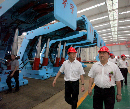 安徽矿机新区投产 煤机制造如虎添翼