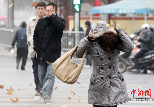 元旦期间中国将遭遇大范围雨雪降温天气