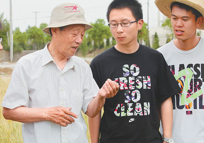 一辈子和小麦增产绑在一起——记安徽农业大学教授胡承霖