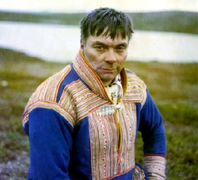 生活在北极圈的萨米族部落