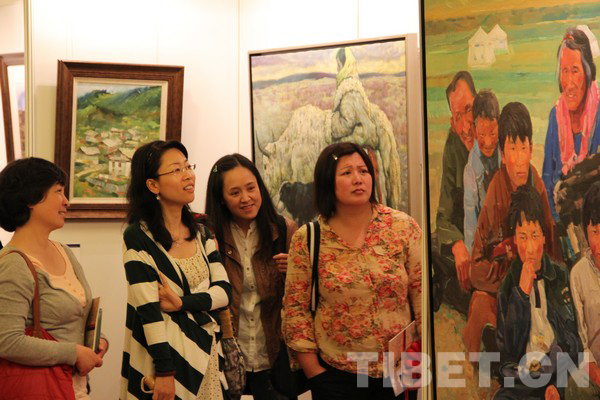 德国华侨：“和美西藏”画展是我们一直期盼的