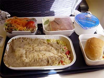 飞机餐也美味 实拍各国航空公司美味飞机餐