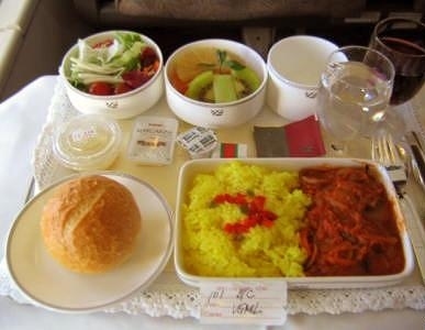 飞机餐也美味 实拍各国航空公司美味飞机餐