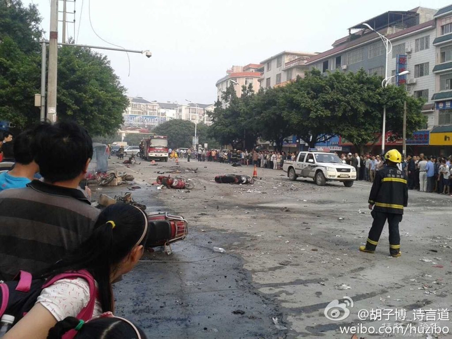 广西桂林发生一起爆炸事故 疑有一人已经死亡