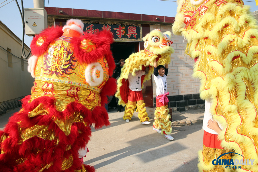 第六届北京文化志愿者“送福到家”启动仪式