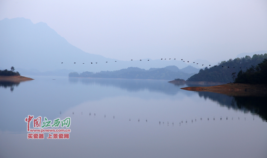 “第六届全国网络媒体江西游”采访团畅游桃花岛