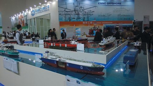 第十一届中国大连海事展览会昨举行