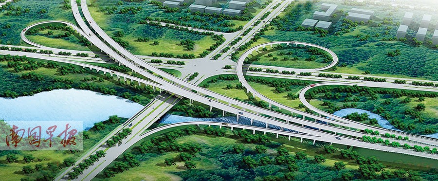 南宁罗文大桥建成通车 去机场第二高速公路开工