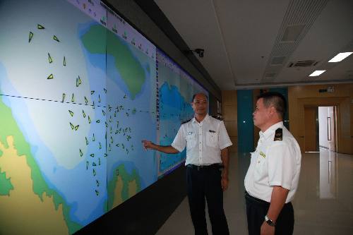 海南海事局启动防抗台风应急级响应 全面进入防台风实战状态