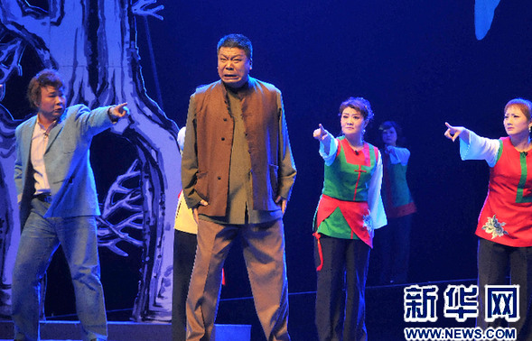大型豫剧《王屋山的女人》为进京“热身”