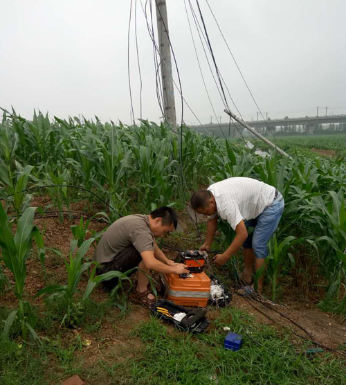 新乡突遭暴雨袭击 河南移动奋战通信抢修一线