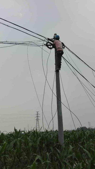 新乡突遭暴雨袭击 河南移动奋战通信抢修一线