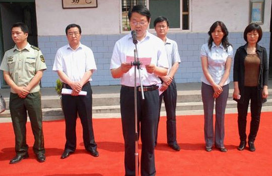 河南舞钢市举办地震应急综合演练现场观摩活动