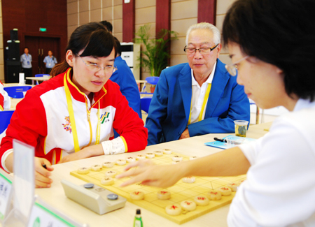 第七届全国农运会象棋比赛在河南邓州拉开战幕
