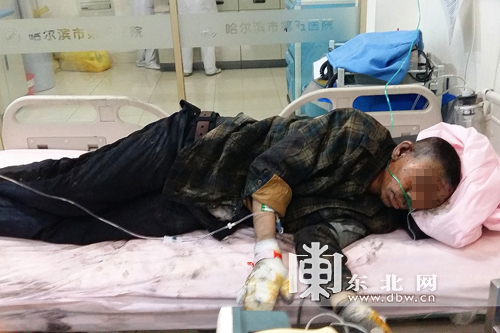 哈尔滨市一男子为寻短见点燃液化气罐 邻居睡梦中被炸伤