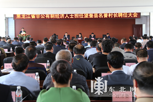 34位龙江民营企业家担任望奎县贫困村“名誉村长”