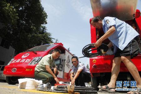 武汉市武昌区配备“迷你”电动消防车