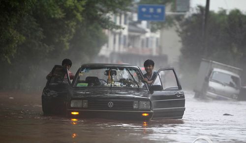 雅安大雨 古镇损失惨重