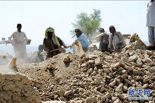 巴基斯坦强震死亡人数攀升