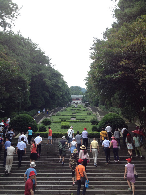 中俄红色旅游考察团考察南岳，衡阳做旅游推介