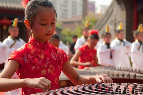 长春文庙举行祭孔大典纪念孔子诞辰2562周年