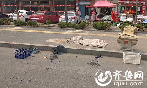 滨州：城管执法过程中与摊贩起冲突 一名队员受伤