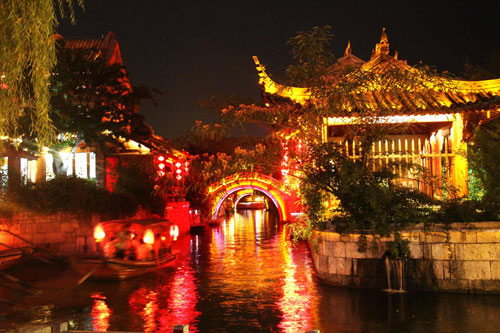 图组：探寻“中国最美水乡”--枣庄台儿庄古城