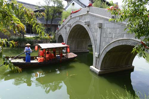 台儿庄古城重建工程圆满竣工争创世界文化遗产