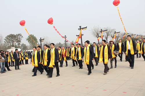 韩城万人民祭“史圣”司马迁