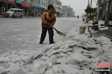 中央气象台发布冰冻黄色预警 贵州云南等地有冻雨