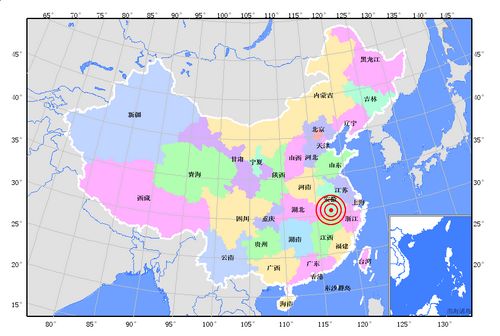 安徽安庆市辖区.怀宁县交界发生4.8级地震(图)