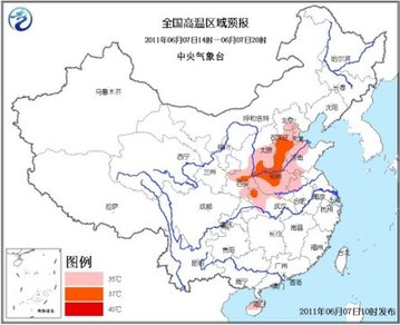 高温预警鸣响 华北黄淮热浪炙烤