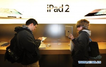 iPad2串号瑕疵 苹果历史上三次召回